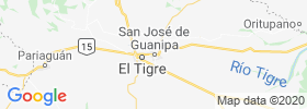 San Jose De Guanipa map